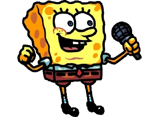 Sticker from Cringe spong fnf
