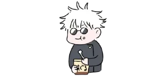 🫕 emoji Mini Jujutsu Kaisen @anime4_arts Telegram sticker 8 of 120