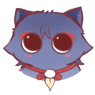 🥺 emoji Cat Scaramouche @anime4_arts Telegram sticker 19 of 120