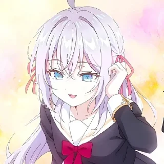 Sticker from Аля иногда кокентничает @anime_sticks