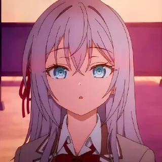 Sticker from Аля иногда кокентничает @anime_stickerr