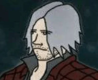 😐 emoji Sparda's Mistake | DMC Stickerpack Telegram sticker 5 of 91