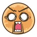 😧 emoji Pancakes Telegram sticker 5 of 22