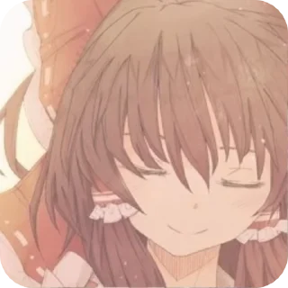 Sticker from reimu :: @hatateban