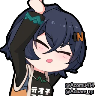 ☺️ emoji Zenless Animated @zenlesszonezerou Telegram sticker 10 of 17