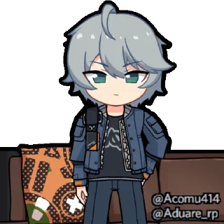 😶 emoji Zenless Animated @zenlesszonezerou Telegram sticker 11 of 17