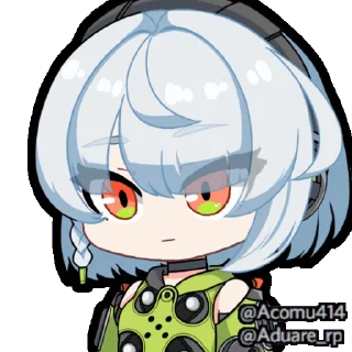 👍 emoji Zenless Animated @zenlesszonezerou Telegram sticker 13 of 17