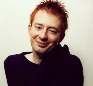 ☺️ emoji radiohead mental illness Telegram sticker 10 of 80