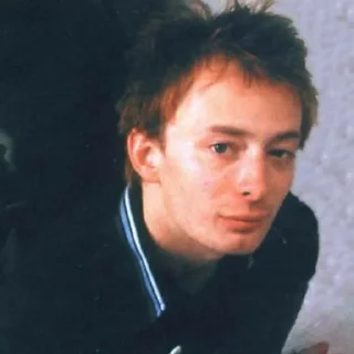 Sticker from Thom Yorke by @nastyayorke