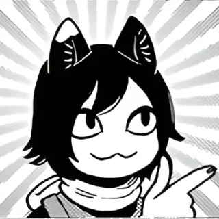 😉 emoji I believe in izutsumi supremacy Telegram sticker 7 of 14