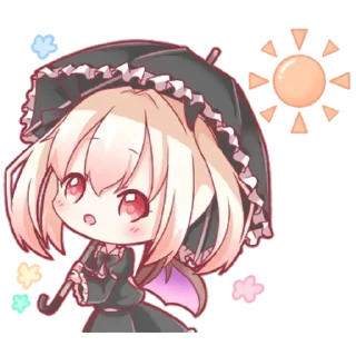 ☀️ emoji Маленькая Дьяволица - @tg_sticks Telegram sticker 9 of 33