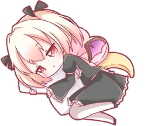 🤗 emoji Маленькая Дьяволица - @tg_sticks Telegram sticker 12 of 33