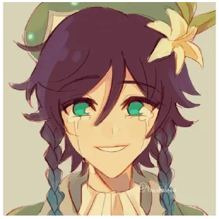 🥲 emoji Больше стикеров 👉🏻 @genshinstickers1 Telegram sticker 10 of 87