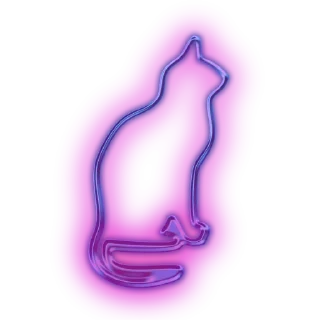 🐱 emoji Neon @deluwx Telegram sticker 6 of 20