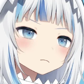 😒 emoji Hololive memes by @alexeykocat Telegram sticker 5 of 100