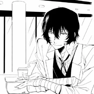 😜 emoji dazai Telegram sticker 23 of 31