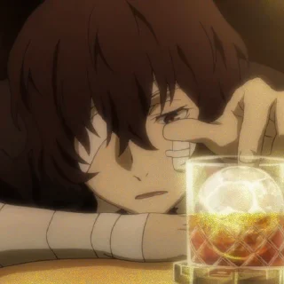 🐇 emoji dazai Telegram sticker 8 of 17