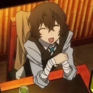 Sticker from Dazai