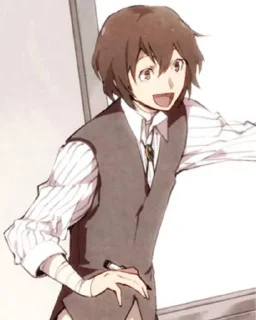 🕊 emoji dazai Telegram sticker 10 of 40