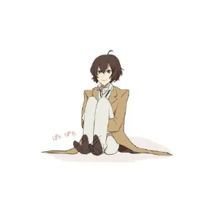 🕊 emoji dazai Telegram sticker 22 of 40
