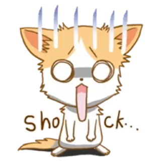 😱 emoji >.< Telegram sticker 21 of 56