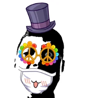 👁‍🗨 emoji Ебать Telegram sticker 23 of 52