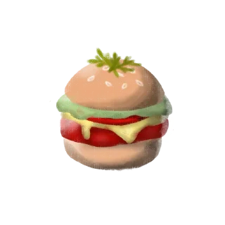 Sticker from Food