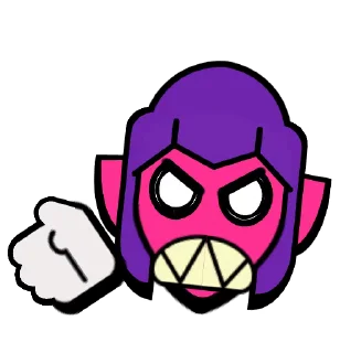 🤦 emoji Mortis Pins @BrawlStarsStik Telegram sticker 10 of 39
