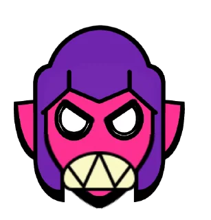 Sticker from Mortis Pins @BrawlStarsStik