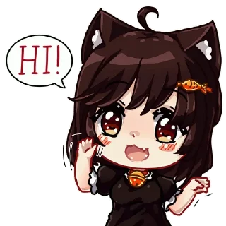 Sticker from Kuro || @loentar