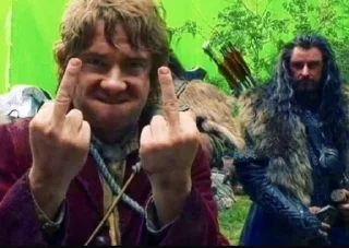 🖕 emoji -Lord of the rings- Telegram sticker 5 of 53