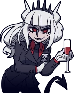 ❤️‍🔥 emoji Helltaker by @Enam6327 Telegram sticker 10 of 87