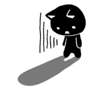 🧍 emoji Blacky Kitty Telegram sticker 11 of 120