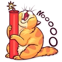 💣 emoji Meme Cats Telegram sticker 15 of 40