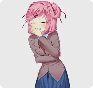 🌟 emoji Doki Doki/Доки Доки Telegram sticker 13 of 50