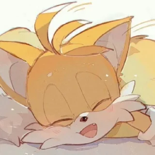 🥰 emoji тейлз ♥︎♥︎♥︎ Telegram sticker 22 of 50