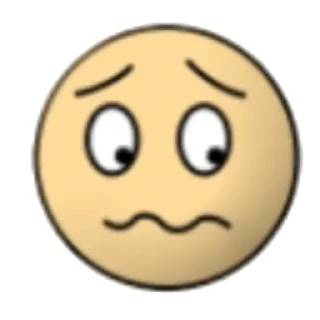 😟 emoji Дурак онлайн Telegram sticker 14 of 25