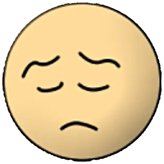 😔 emoji Дурак онлайн Telegram sticker 17 of 26