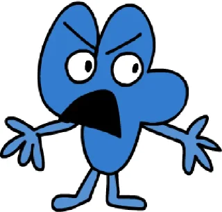 😠 emoji Четвёрка Telegram sticker 14 of 96
