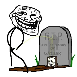 🤡 emoji Trollface ➡️ @Ctikerubot Telegram sticker 20 of 40