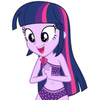 🎊 emoji Twilight EG | @MyLittlePony_bots Telegram sticker 2 of 100