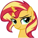 Sticker from Sunset Shimmer