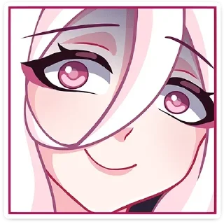 🙂 emoji ⲔⲁⲧⲰυ @ran_eblan_com Telegram sticker 23 of 48