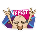 Sticker from VK Fest 2018 :: @stickroom