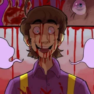 😵 emoji вилиам афтон блюкапсл Telegram sticker 15 of 45