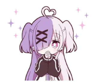 🔮 emoji ໒꒰ྀི⸝⸝. .⸝⸝꒱ྀིა  усаги @svalkablin ! Telegram sticker 13 of 36