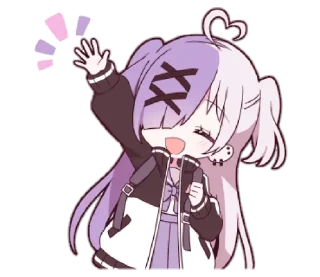🔮 emoji ໒꒰ྀི⸝⸝. .⸝⸝꒱ྀིა  усаги @svalkablin ! Telegram sticker 5 of 36