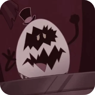 😰 emoji БОЛЬШЕ ⇨ @CLOOBHUB ЯИЧНЫЕ ПРИСПЕШНИКИ ОТЕЛЬ ХАЗБИН Telegram sticker 23 of 52