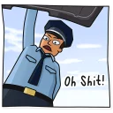 Sticker from Meme Police