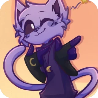 🫥 emoji CatNap @ItzTimoshka Telegram sticker 10 of 15